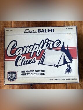 Eddie Bauer Campfire Clues Travel Trivia Board Game
